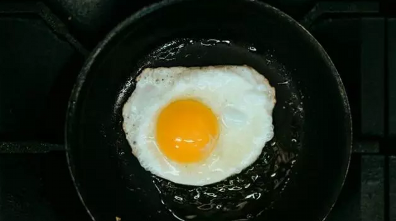 Nekepkite atšaldytų kiaušinių
