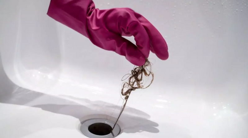 Užsikimšusi kriauklė